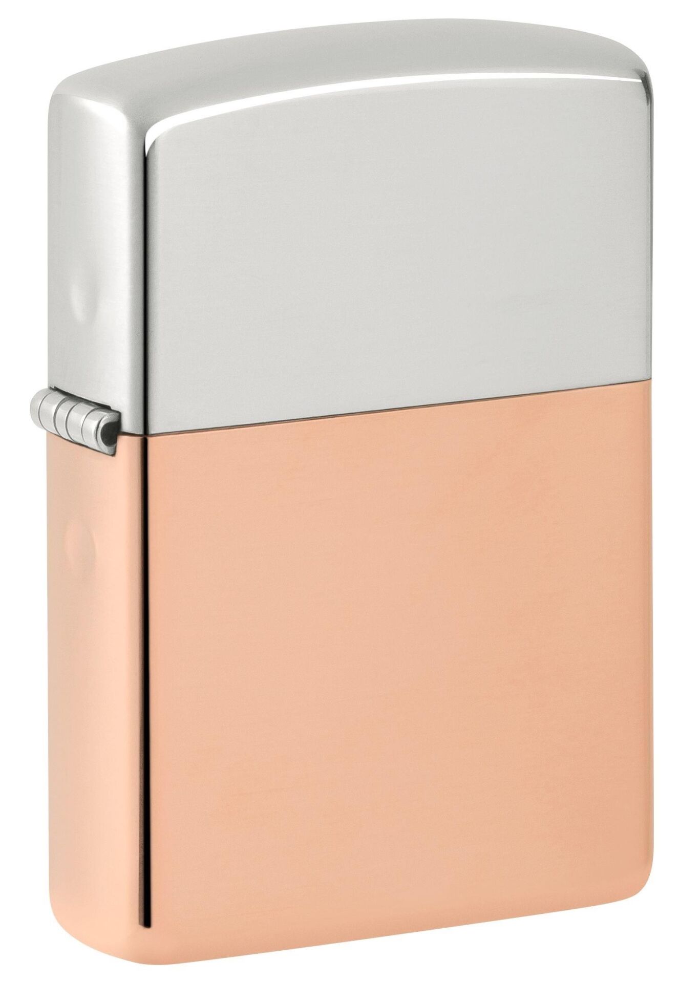 Zippo Bimetal Limited Edition Dizayn - Saf Gümüş Kapak/Saf Bakır Gövde