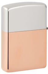 Zippo Bimetal Limited Edition Dizayn - Saf Gümüş Kapak/Saf Bakır Gövde