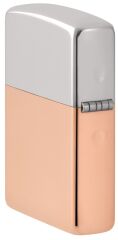 Zippo Bimetal Limited Edition Dizayn - Saf Gümüş Kapak/Saf Bakır Gövde