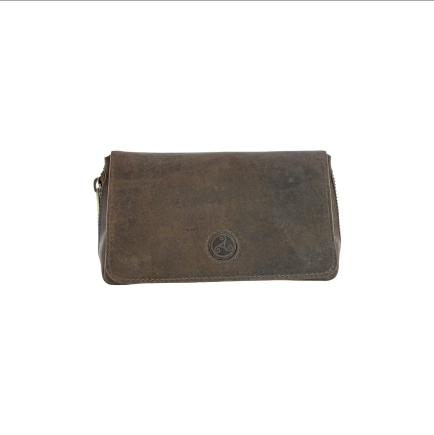 Rattray's Peat Combo Pouch 2 Kahve Deri Pipo Çantası