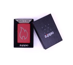 Zippo Red Flame Dizayn Çakmak
