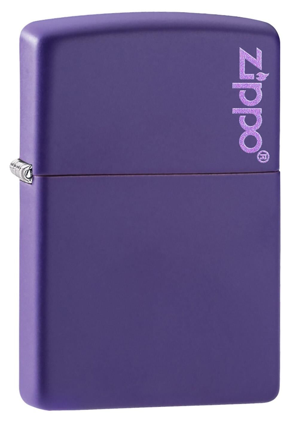 Zippo Matte Purple Classic Logo Çakmak