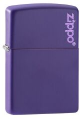 Zippo Matte Purple Classic Logo Çakmak