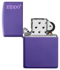 Zippo Matte Purple Classic Logo Çakmak