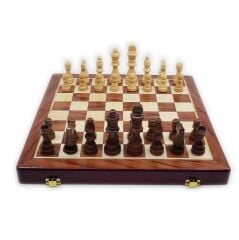 Ahşap Seyahat Satranç Takımı