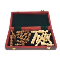 Ahşap Seyahat Satranç Takımı