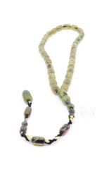 Kapsül Kesim Sıkma Kehribar Tesbih 8 x 12 mm