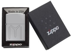 Zippo High Polish Chrome Kayı Boyu Luster Dizayn Çakmak