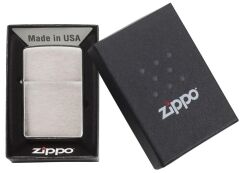 Zippo Reg Brush Fın Chrome Çakmak