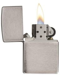 Zippo Reg Brush Fın Chrome Çakmak