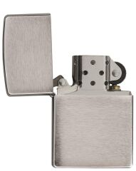 Zippo Reg Brush Fın Chrome Çakmak