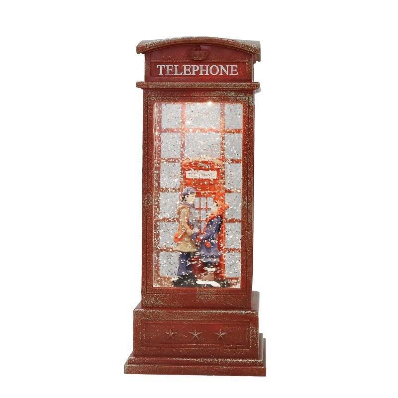 Kış Masalı Işıklı ve Müzikli Kar Küresi