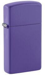 Zippo Slim Mor-Purple Matte Dizayn Çakmak