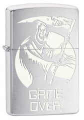 Zippo Skull Game Over Dizayn Çakmak