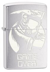 Zippo Skull Game Over Dizayn Çakmak