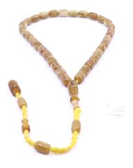 Kapsül Kesim Sıkma Kehribar Tesbih 8,5 x 12 mm