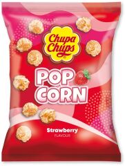 Chupa Chups Pop Corn Strawberry - Çilek Aromalı Patlamış Mısır 90 gr