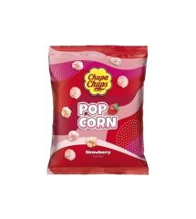 Chupa Chups Pop Corn Strawberry - Çilek Aromalı Patlamış Mısır 90 gr