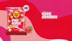 Chupa Chups Pop Corn Strawberry - Çilek Aromalı Patlamış Mısır 90 gr