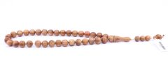 Küre Kesim Zeytin Ağacı Tesbih 9,5 x 9,5 mm