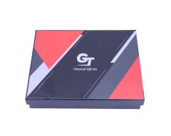 Paslanmaz Çelik Dört Shot Bardaklı Matara Seti - Mat Krom