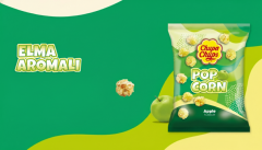 Chupa Chups Pop Corn Elma ve Çilek Aromalı Patlamış Mısır Tadım Paketi