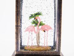 Flamingolar Işıklı ve Müzikli Kar Küresi