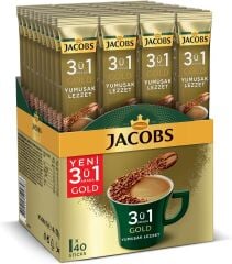 Jacobs 3ü1 Arada Yumuşak Lezzet 1 Kutu 40 Adet 18 g