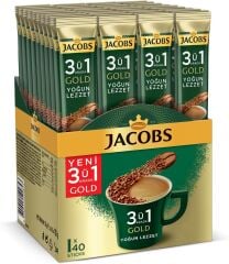 Jacobs 3ü1 Arada Yoğun Lezzet 1 Kutu 40 Adet 18 g