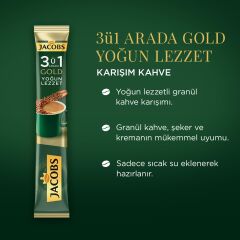Jacobs 3ü1 Arada Yoğun Lezzet 1 Kutu 40 Adet 18 g