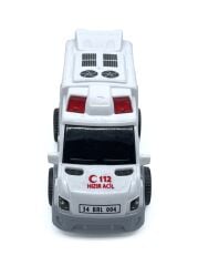 112 Hızır Acil Oyuncak Ambulans Minibüs