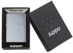 Zippo 1937 Series Brushed Chrome Vintage with Slashes
