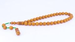 Küre Kesim Sıkma Kehribar Tesbih 9 x 9 mm 0997