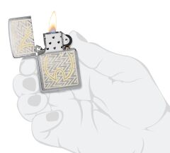 Zippo Tread Flame Dizayn Çakmak