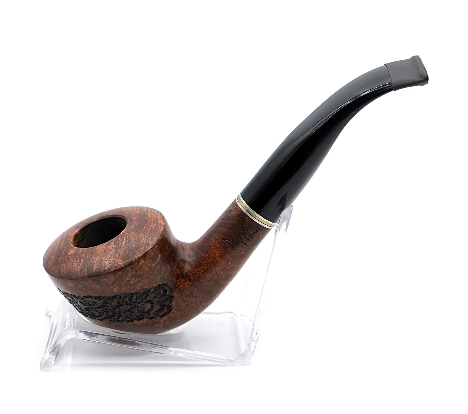 Dapper Düz 9mm Filtreli Gemici Modeli İşlemeli Özel Seri Pipo