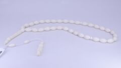 Beyzi Kesim Deve Kemiği Tesbih 7,5 x 12 mm