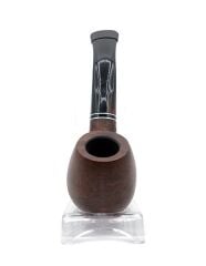 Dapper Düz 9mm Filtreli Gemici Modeli Kumlama Özel Seri Pipo