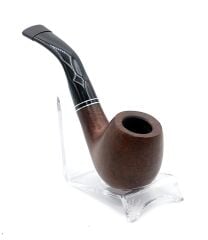 Dapper Düz 9mm Filtreli Gemici Modeli Kumlama Özel Seri Pipo