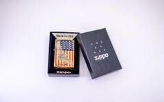 Zippo U.S.A Flag And Eagle Dizayn Çakmak