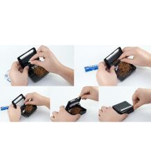 Alcan Sigara - Tütün Sarma Makinesi Parlak Krom