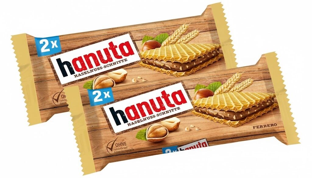 Hanuta Haselnuss-Schnitte Fındık Kremalı Gofret (2 ADET)