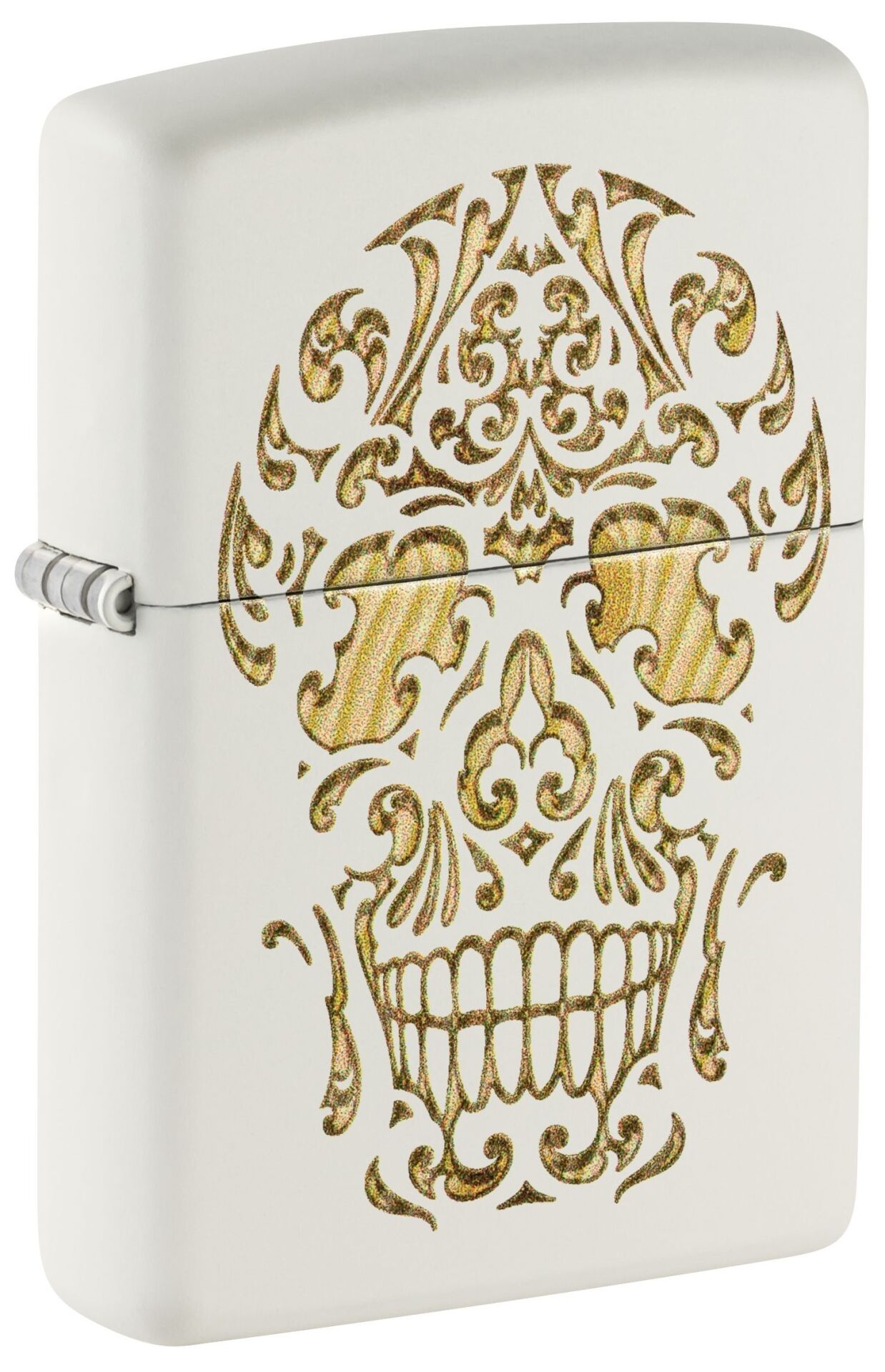 Zippo Sugar Skull White Matte Dizayn Çakmak