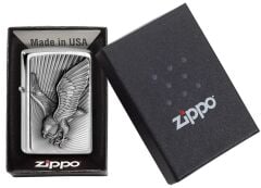 Zippo Eagle Kartal Amblem Dizayn Çakmak