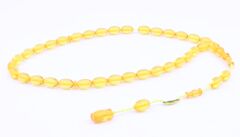 Arpa Kesim Kehribar Tesbih 7 x 10,5 mm