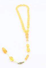 Arpa Kesim Kehribar Tesbih 7 x 10,5 mm