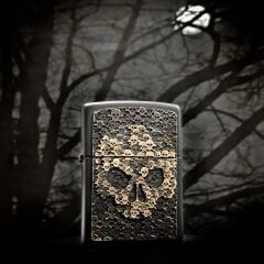 Zippo Skulls in Skull Dizayn Çakmak