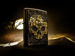 Zippo Skulls in Skull Dizayn Çakmak