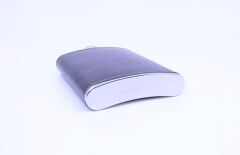Siyah Deri Kaplama Cep Matarası/Flask 8 OZ