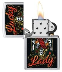 Zippo Lucky Lady Dizayn Çakmak