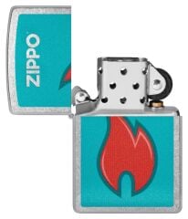 Zippo Maze Flame Design Çakmak